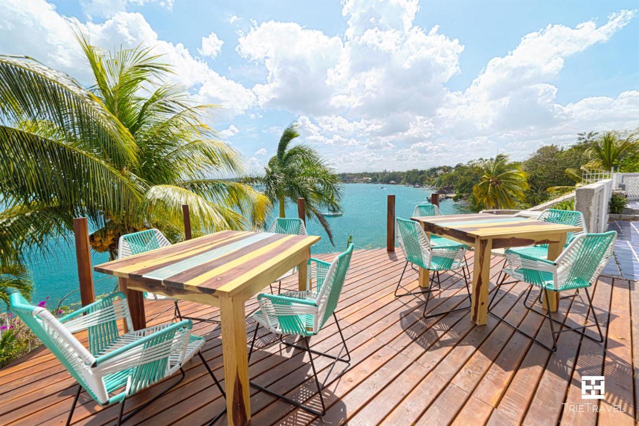 Hotel Villa Esmeralda Bacalar Exterior foto