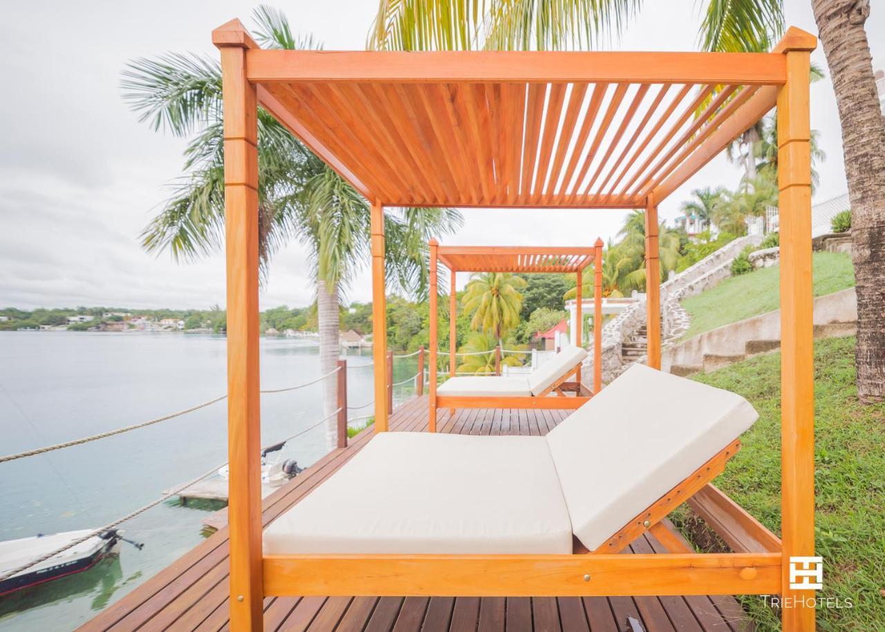 Hotel Villa Esmeralda Bacalar Exterior foto